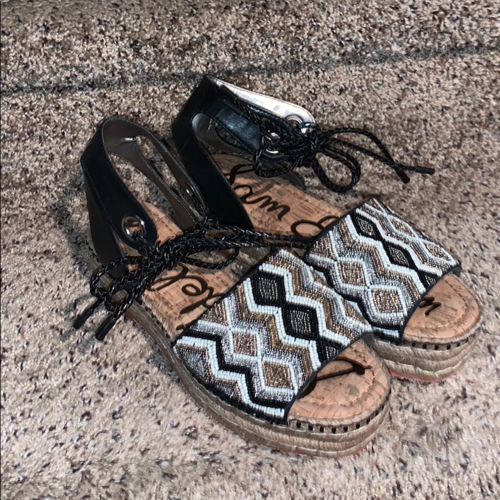 Sam Edelman beaded espadrilles